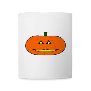 HALLOWEEN. KÜRBIS. HALLOWEEN-KÜRBIS - Tasse - Weiß - Vorne