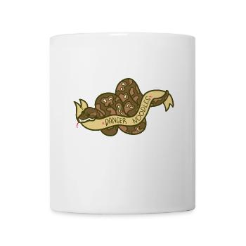 Lauernde Python Schlangenfreund - Tasse - Weiß - Vorne