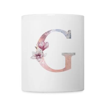 Buchstabe G - Tasse - Weiß - Vorne