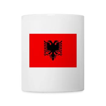 Albanien - Tasse - Weiß - Vorne