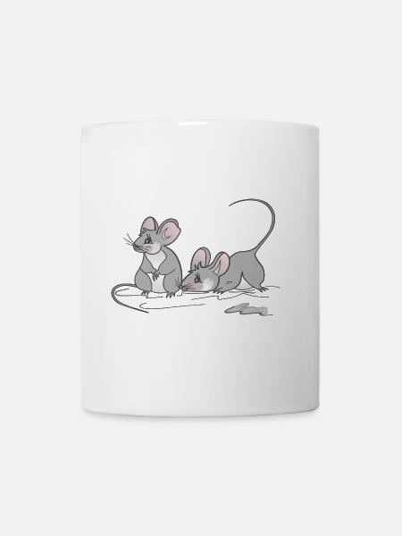 Maus Geschenk - Idee für deine süsse Maus - Tasse - Weiß