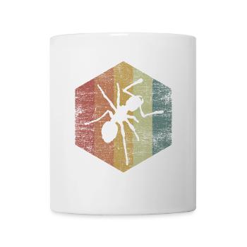 Krabbelige Waldameise Naturfreund - Tasse - Weiß - Vorne