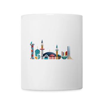 Istanbul - Tasse - Weiß - Vorne