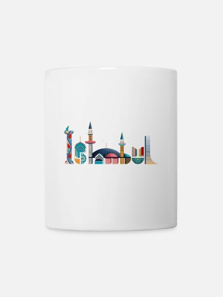 Istanbul - Tasse - Weiß
