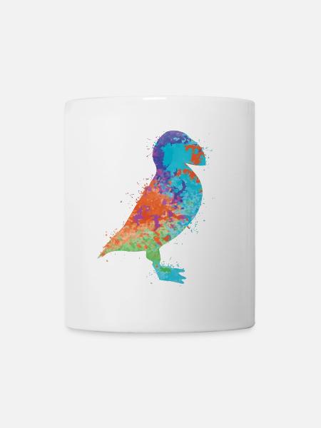 Puffin Papageitaucher Kinder Papageientaucher - Tasse - Weiß