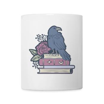 Mystischer Rabe - Tasse - Weiß - Vorne