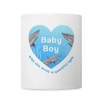 Baby Boy - Tasse - Weiß - Vorne