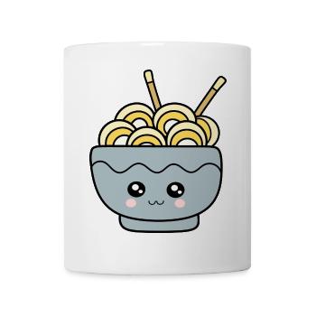 Ramen Nudeln Japan Küche - Tasse - Weiß - Vorne