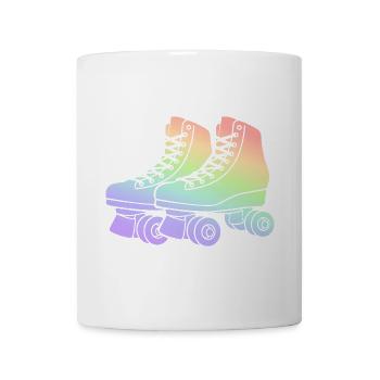 Rollschuhe Roller Skates Kinder Mädchen Rollschuh - Tasse - Weiß - Vorne
