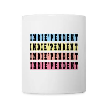 Unabhängig - Tasse - Weiß - Vorne