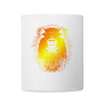 Fastnacht - Karneval - Capybara - Kostüm - Tasse - Weiß - Vorne