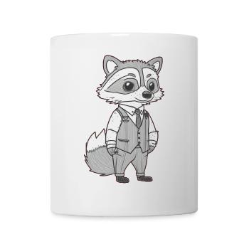 Busy Fox - Mug - white - Front