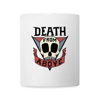 Death from above! - For light background! - Mug - white - Front