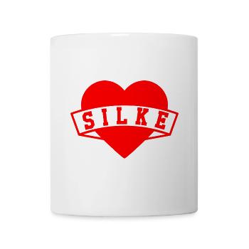 Silke Herzen - Tasse - Weiß - Vorne