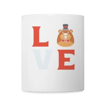 Wildlife Animal Digger Mole Lover Maulwurfsflüster - Tasse - Weiß - Vorne