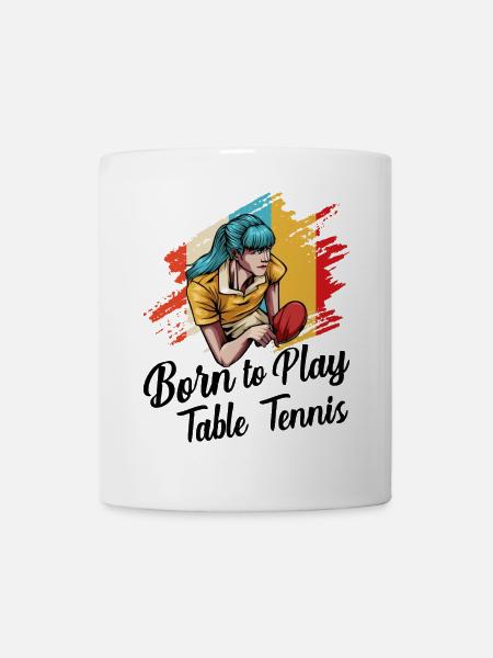 Ping-pong - Mug blanc - blanc