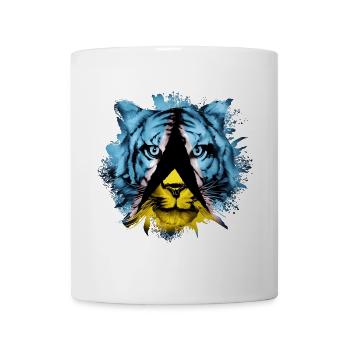 St. Lucia - Tasse - Weiß - Vorne