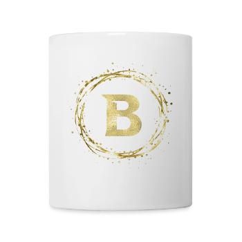 B - Tasse - Weiß - Vorne