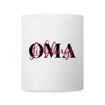 Lieblingsoma Oma - Tasse - Weiß - Vorne