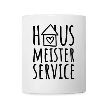 Hausmeisterservice - Hausmeister Service - Tasse - Weiß - Vorne