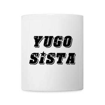 Yugo sista - style uni des Balkans - Mug blanc - blanc - Devant