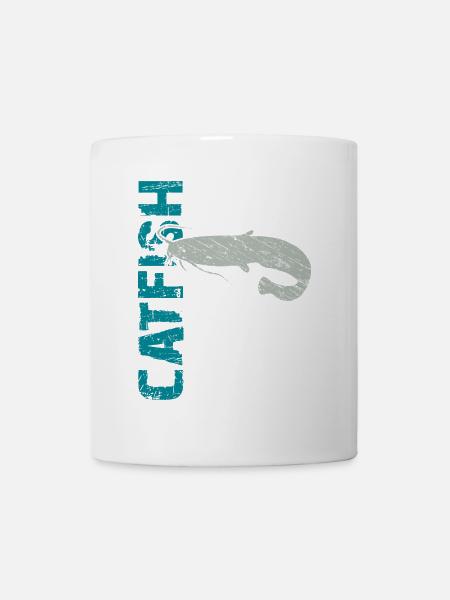 Pêche au poisson-chat Pêche sportive Poisson fort - Mug blanc - blanc