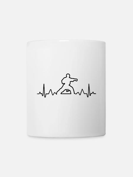 Electro Karaté - Tasse - Weiß