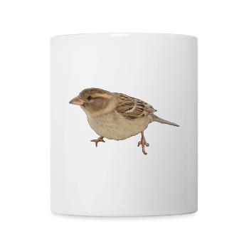 Vogel - Tasse - Weiß - Vorne