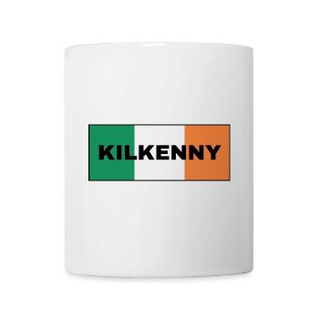 Kilkenny City in irischer Flagge - Tasse - Weiß - Vorne