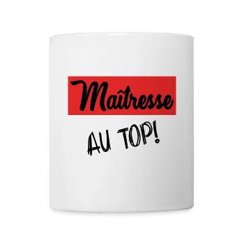 MISTRESS. THANK YOU. THANK YOU MISTRESS - Mug - white - Front