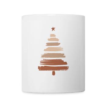 Arbre de Noël - Mug blanc - blanc - Devant