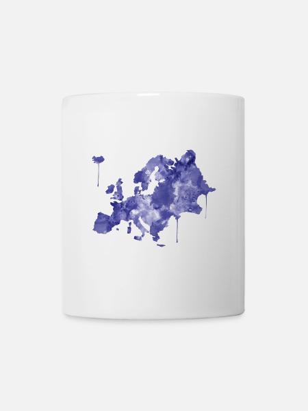 Europa - Tasse - Weiß