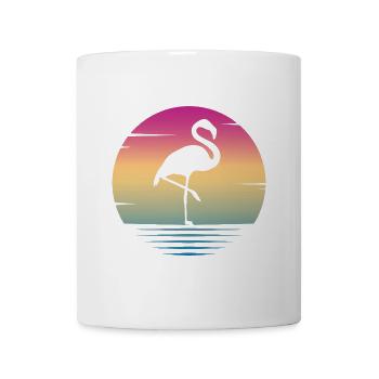 Flamingo - Tasse - Weiß - Vorne