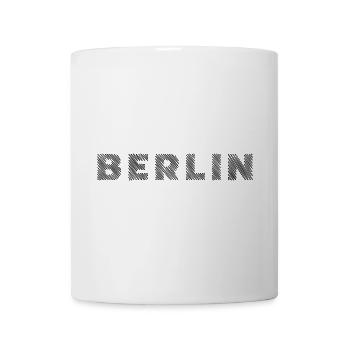 Berlin Lettre d’éclosion de la capitale allemande - Mug blanc - blanc - Devant