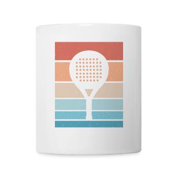 Padelspieler Padelschläger Padeltennis Padel - Tasse - Weiß - Vorne