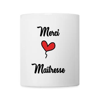 THANK YOU. MISTRESS - Mug - white - Front