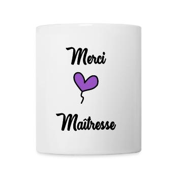 GELIEBTE. VIELEN DANK. DANKE HERRIN - Tasse - Weiß - Vorne