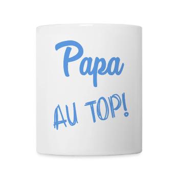 FROHER VATERTAG. PAPA. VATERTAG - Tasse - Weiß - Vorne