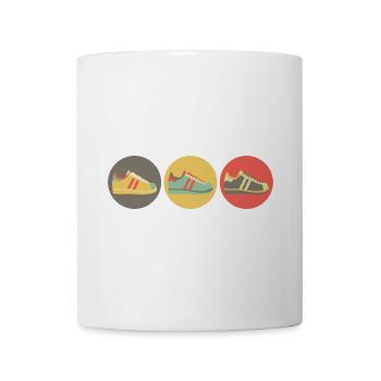 Sneakers retro - Mug - white - Front