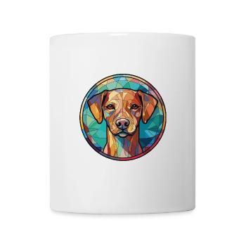 Cao De Castro Laboreiro Hunderasse Aquarellglas - Tasse - Weiß - Vorne