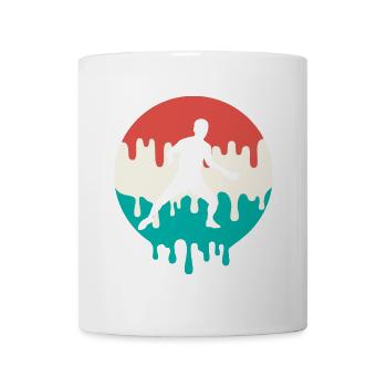 Tischtennis Spieler triefend Tischtennisspieler - Tasse - Weiß - Vorne