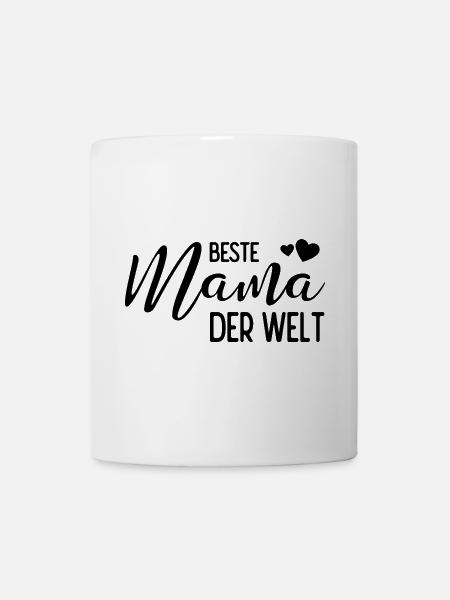 Beste Mama der Welt - Tasse - Weiß