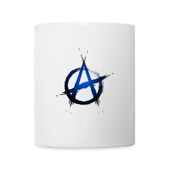 Anarchie Symbol - Tasse - Weiß - Vorne
