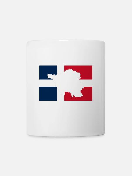 Vive la Sarre - Tasse - Weiß