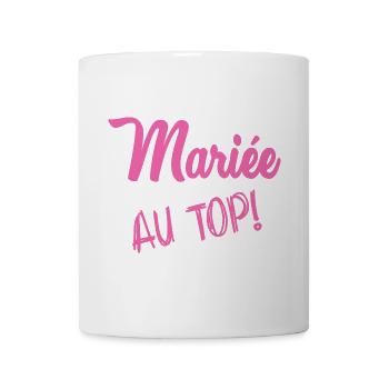 BRAUT AN DER SPITZE - Tasse - Weiß - Vorne