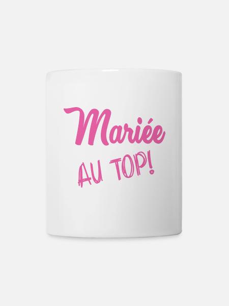 BRAUT AN DER SPITZE - Tasse - Weiß