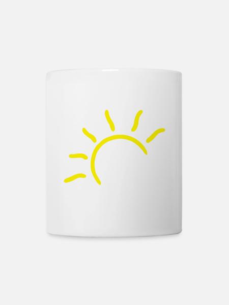 Pflegedienst-Sonne - Tasse - Weiß