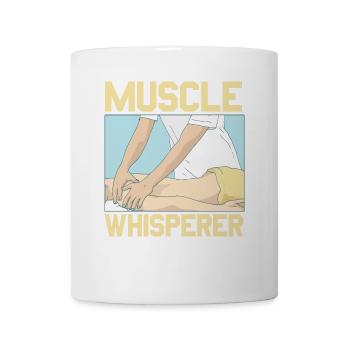 Muskelflüsterer Lizenzierter Massagetherapeut - Tasse - Weiß - Vorne