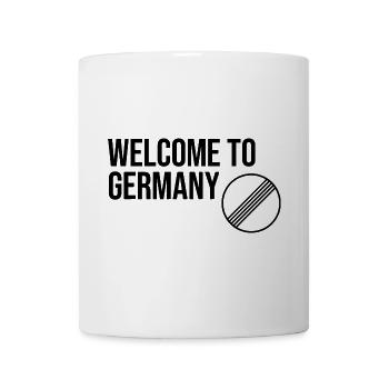 WELCOME TO GERMANY by Unlimited Apparel - Mug - white - Front