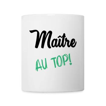 MASTER. MISTRESS. THANK YOU - Mug - white - Front